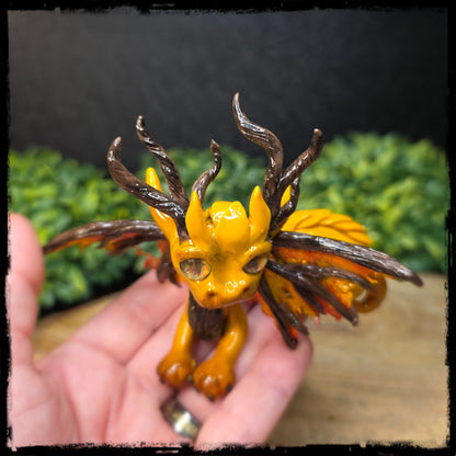 Eunvela - Original Hand Sculpted Polymer Clay Dragon