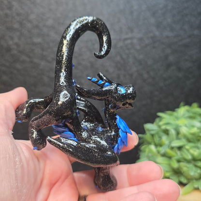Omirick - Original Hand Sculpted Dragon with Ornament