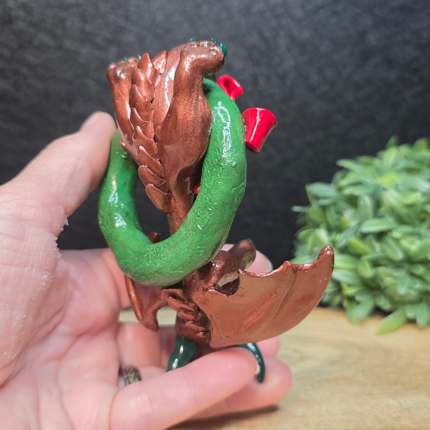 Maivere - Original Hand Sculpted Dragon Ornament
