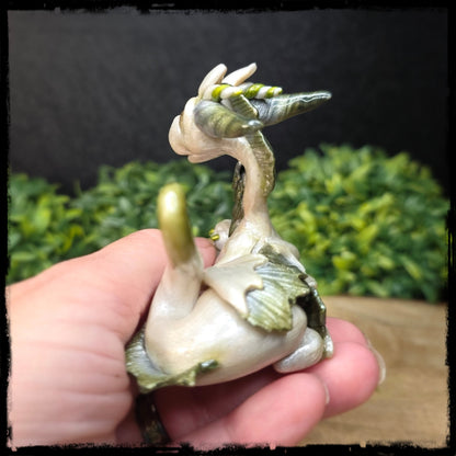 Prakin - Original Hand Sculpted Polymer Clay Dragon