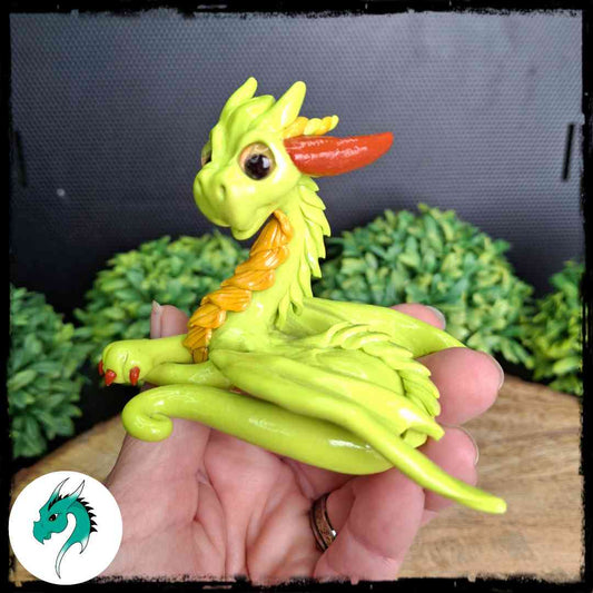 Orris  - Original Hand Sculpted Dragon