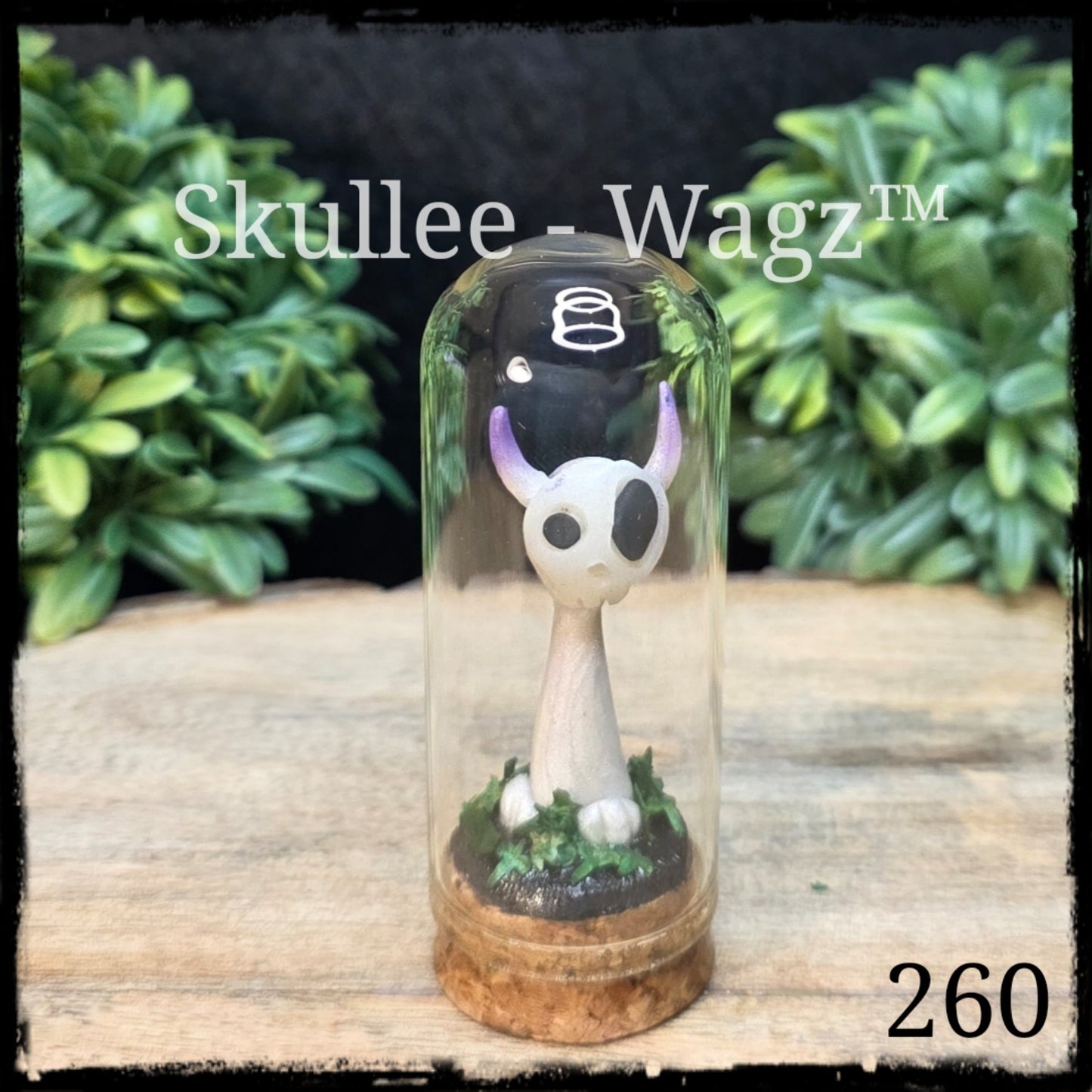 Skullee-Wagz™ #260 ~ Skull Face Glows In Dark