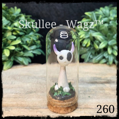 Skullee-Wagz™ #260 ~ Skull Face Glows In Dark
