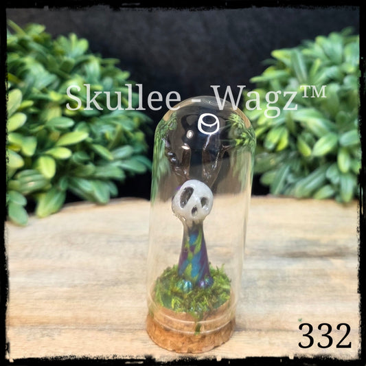 Skullee-Wagz™ #332 ~ Skull Face Glows In Dark