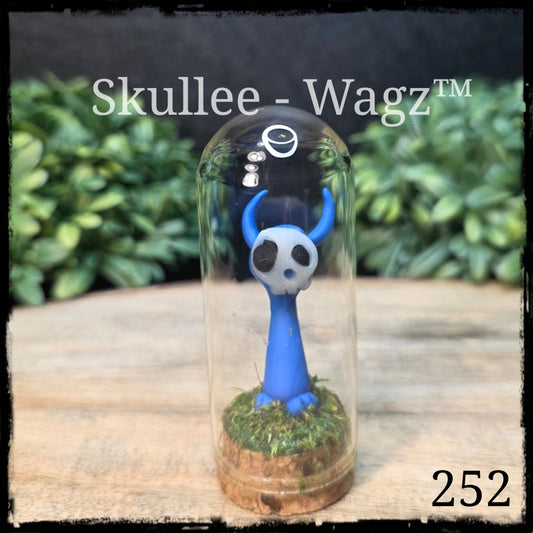 Skullee-Wagz™ #252 ~ Skull Face Glows In Dark