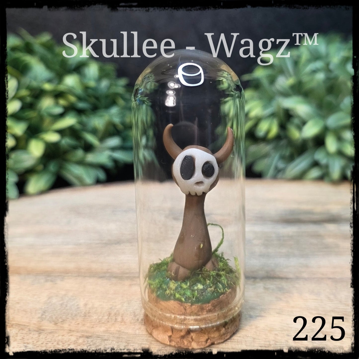 Skullee-Wagz™ #225 ~ Skull Face Glows In Dark