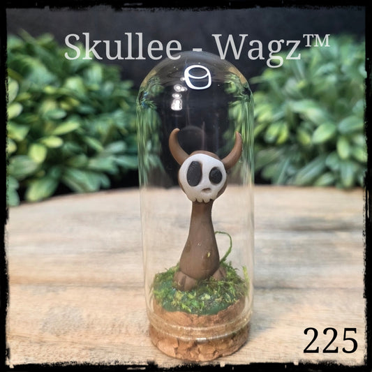 Skullee-Wagz™ #225 ~ Skull Face Glows In Dark