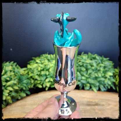 Avyann- Original Hand Sculpted Dragon in Shot Glass