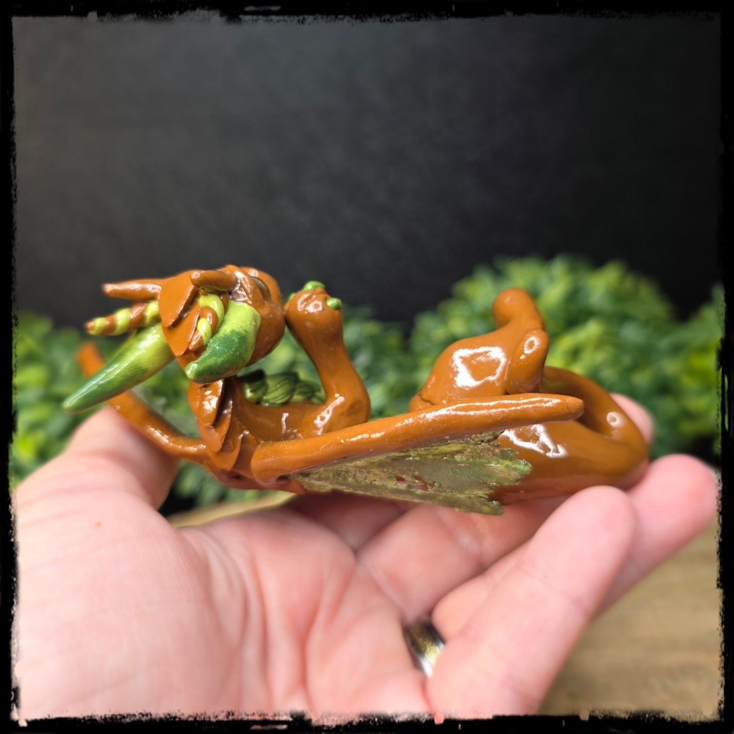 Eresyn - Original Hand Sculpted Polymer Clay Dragon