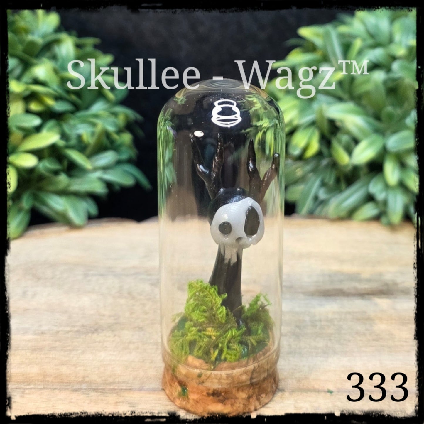 Skullee-Wagz™ #333 ~ Skull Face Glows In Dark