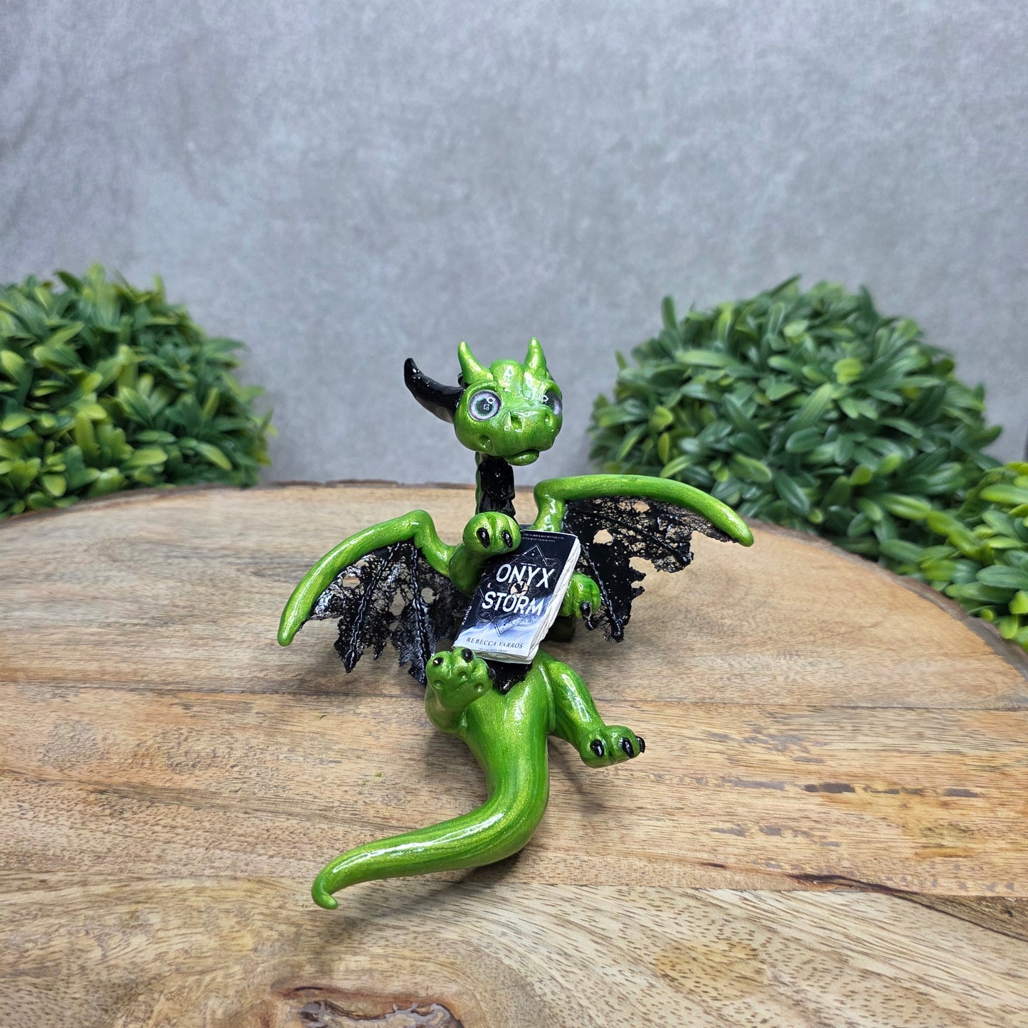 Ardwin - Original Hand Sculpted Book Dragon