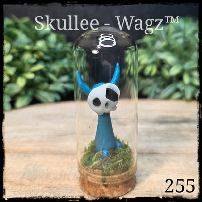 Skullee-Wagz™ #255 ~ Skull Face Glows In Dark