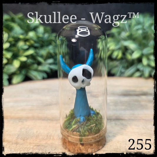 Skullee-Wagz™ #255 ~ Skull Face Glows In Dark