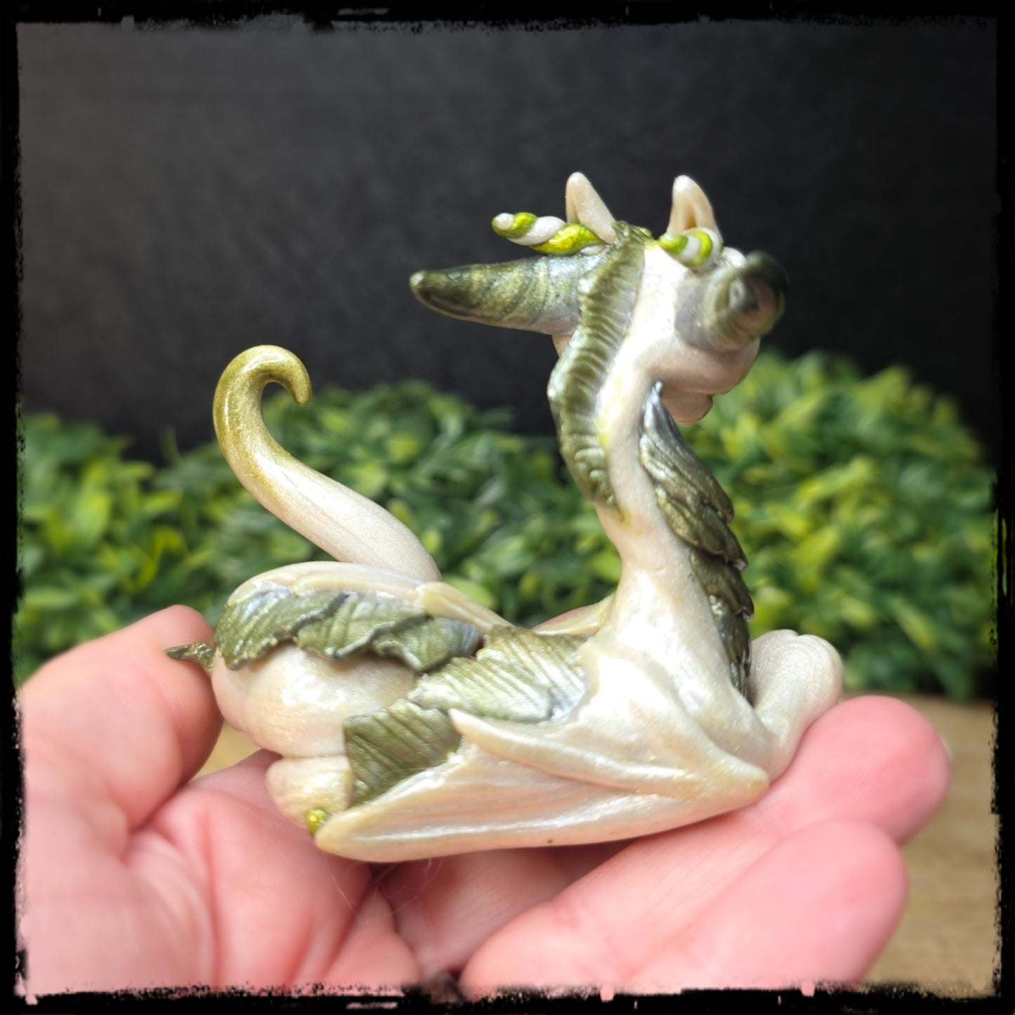 Prakin - Original Hand Sculpted Polymer Clay Dragon