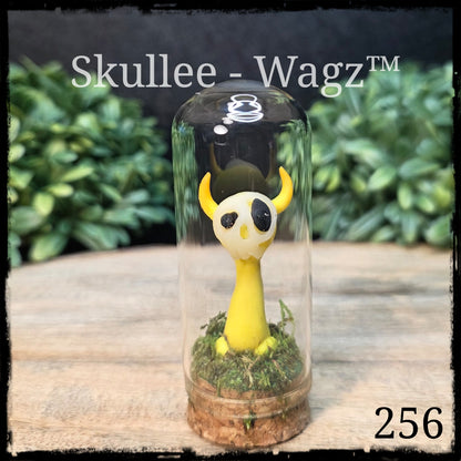 Skullee-Wagz™ #256 ~ Skull Face Glows In Dark