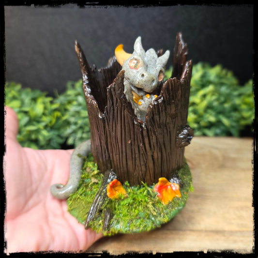 Lharlen - Original Hand Sculpted Polymer Clay Dragon