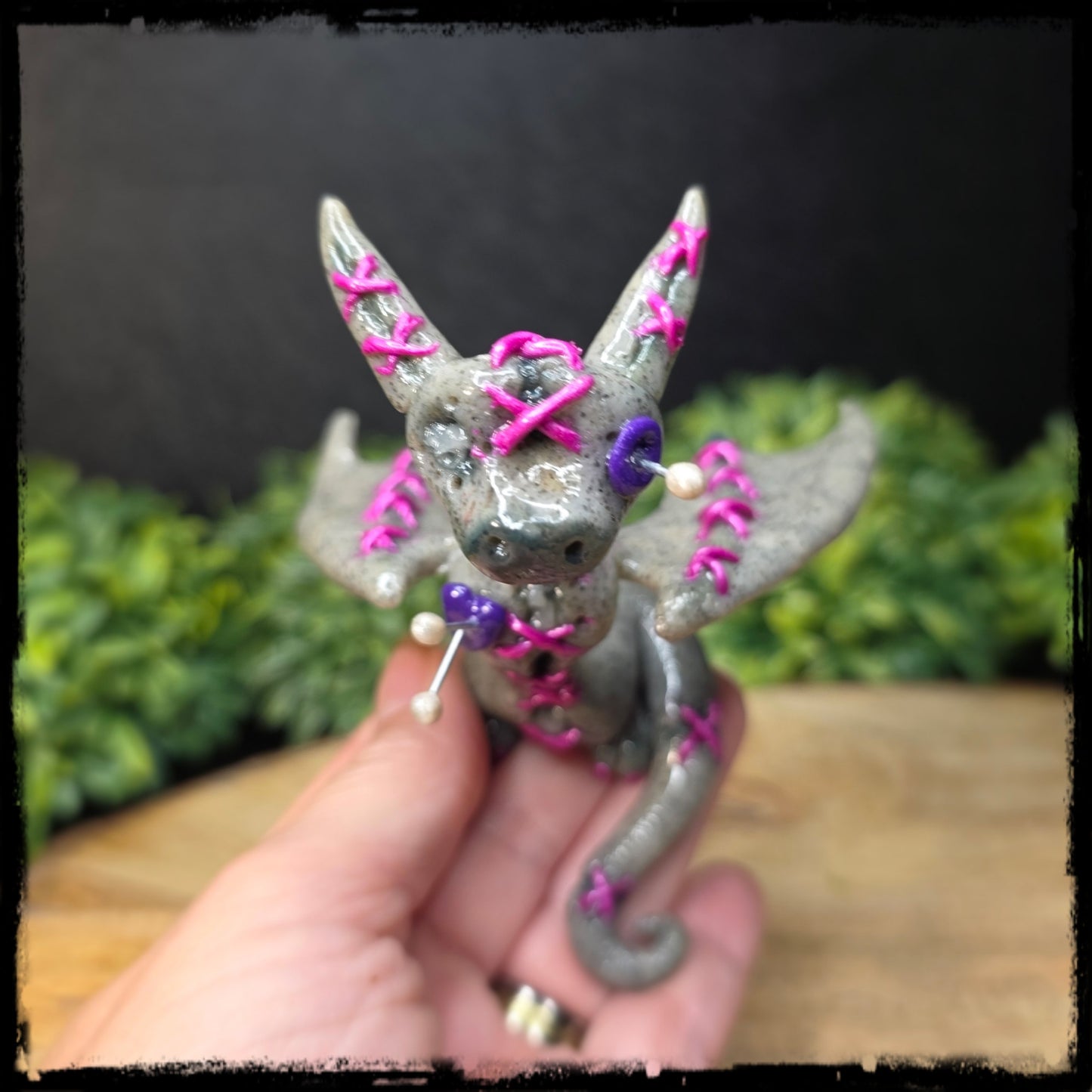 Andela - Original Hand Sculpted Polymer Clay VooDoo Dragon