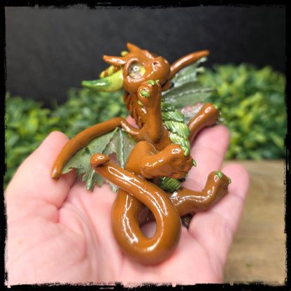 Eresyn - Original Hand Sculpted Polymer Clay Dragon