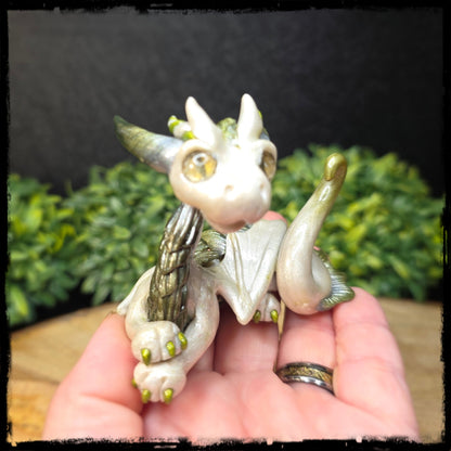Prakin - Original Hand Sculpted Polymer Clay Dragon