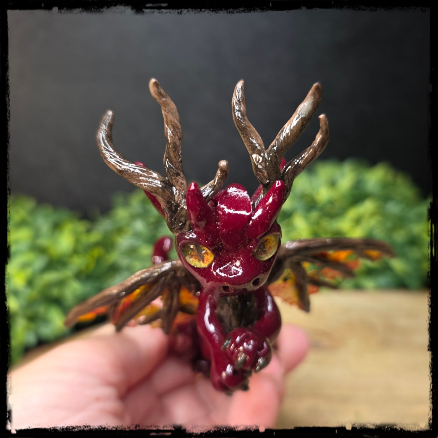 Solveurig - Original Hand Sculpted Polymer Clay Dragon
