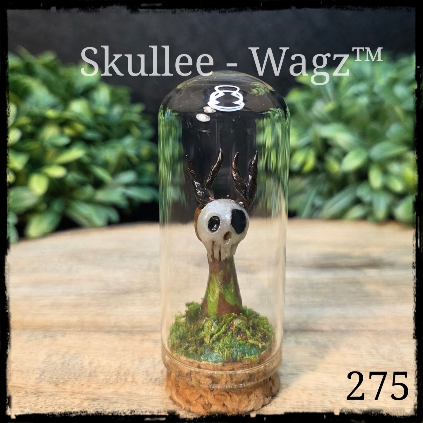 Skullee-Wagz™ #275 ~ Skull Face Glows In Dark
