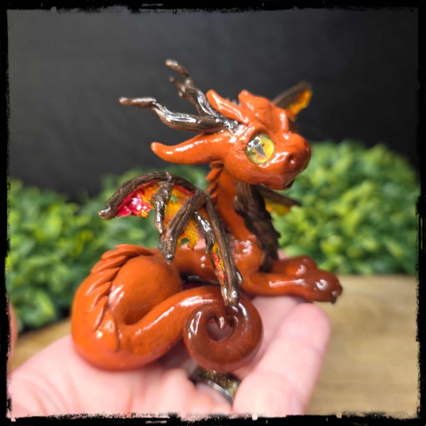Norri - Original Hand Sculpted Polymer Clay Dragon