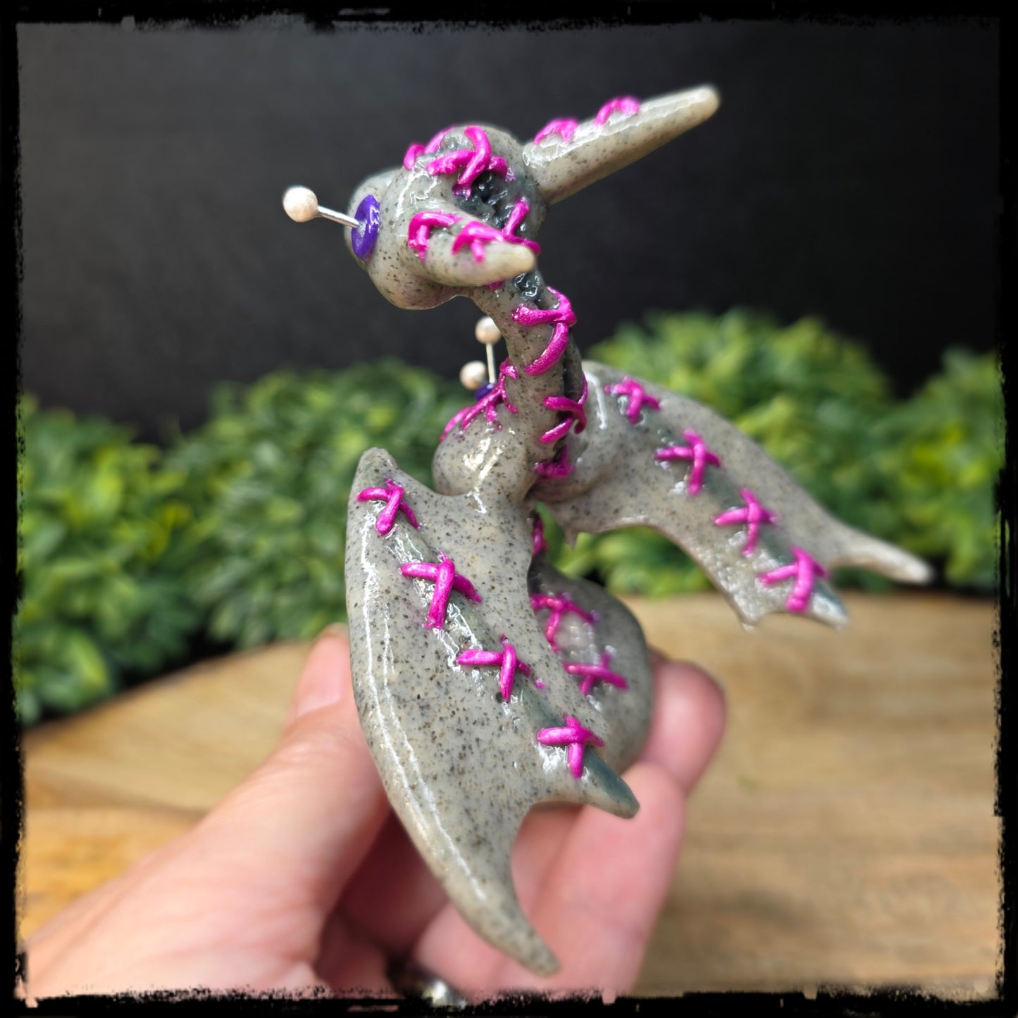 Andela - Original Hand Sculpted Polymer Clay VooDoo Dragon