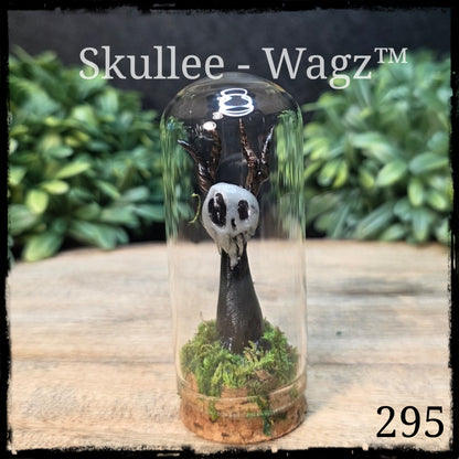 Skullee-Wagz™ #295 ~ Skull Face Glows In Dark