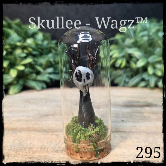 Skullee-Wagz™ #295 ~ Skull Face Glows In Dark