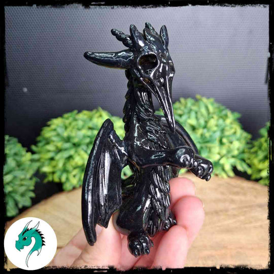 Neilic  - Original Hand Sculpted Plague Doctor Dragon