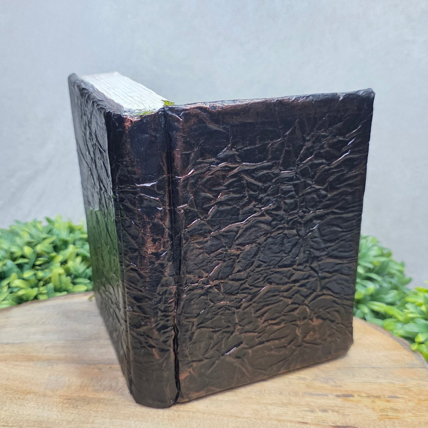 Back view of book nook