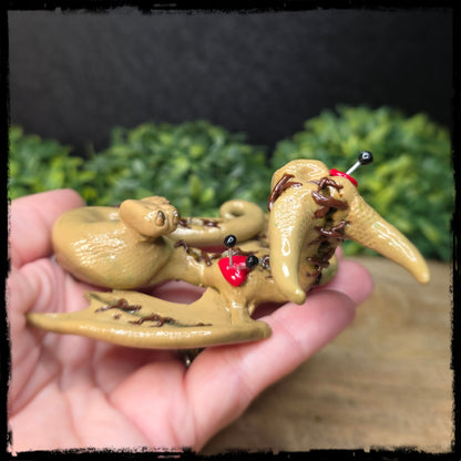 Avirs - Original Hand Sculpted Polymer Clay VooDoo Dragon