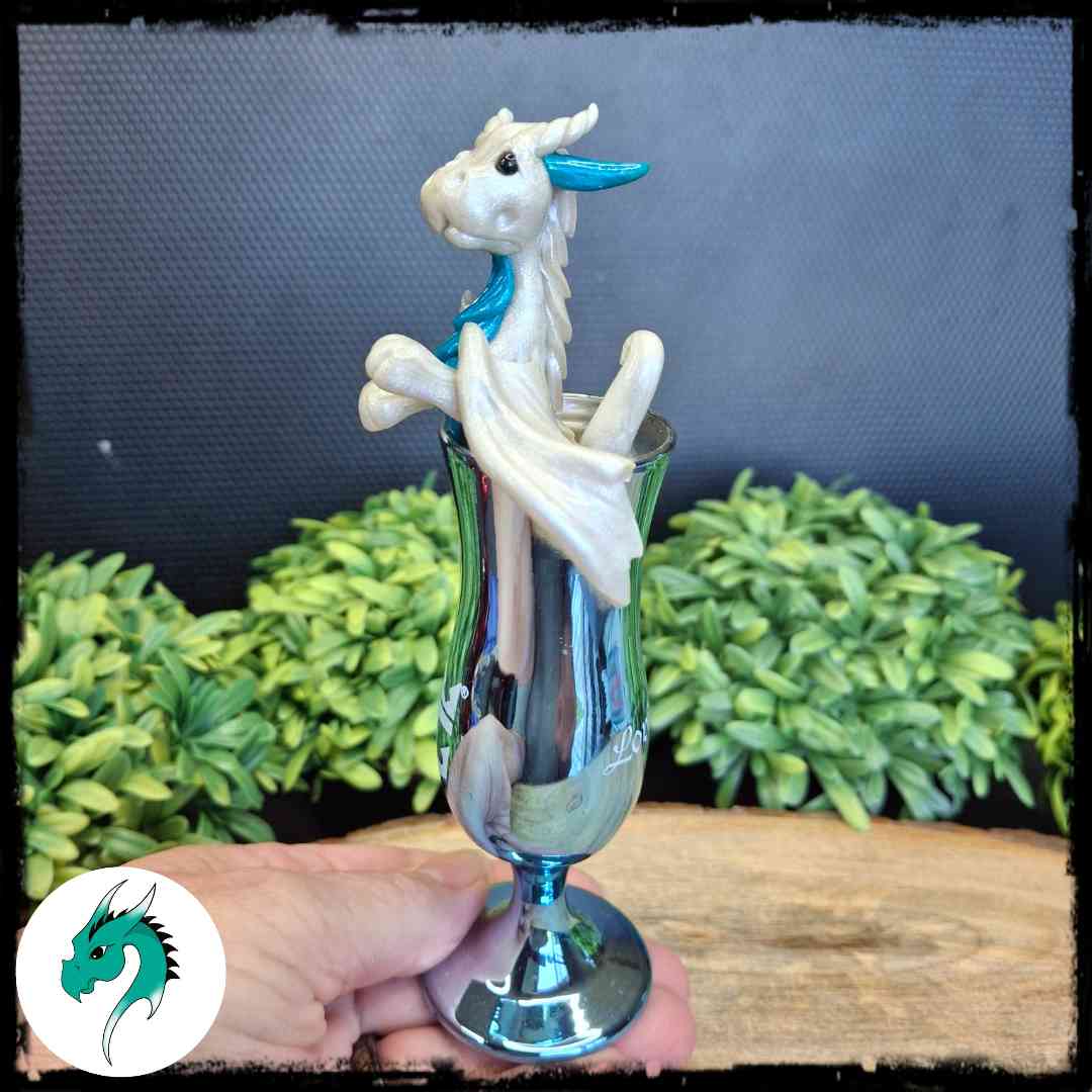 Sorrien - Original Hand Sculpted Dragon in Shot Glass