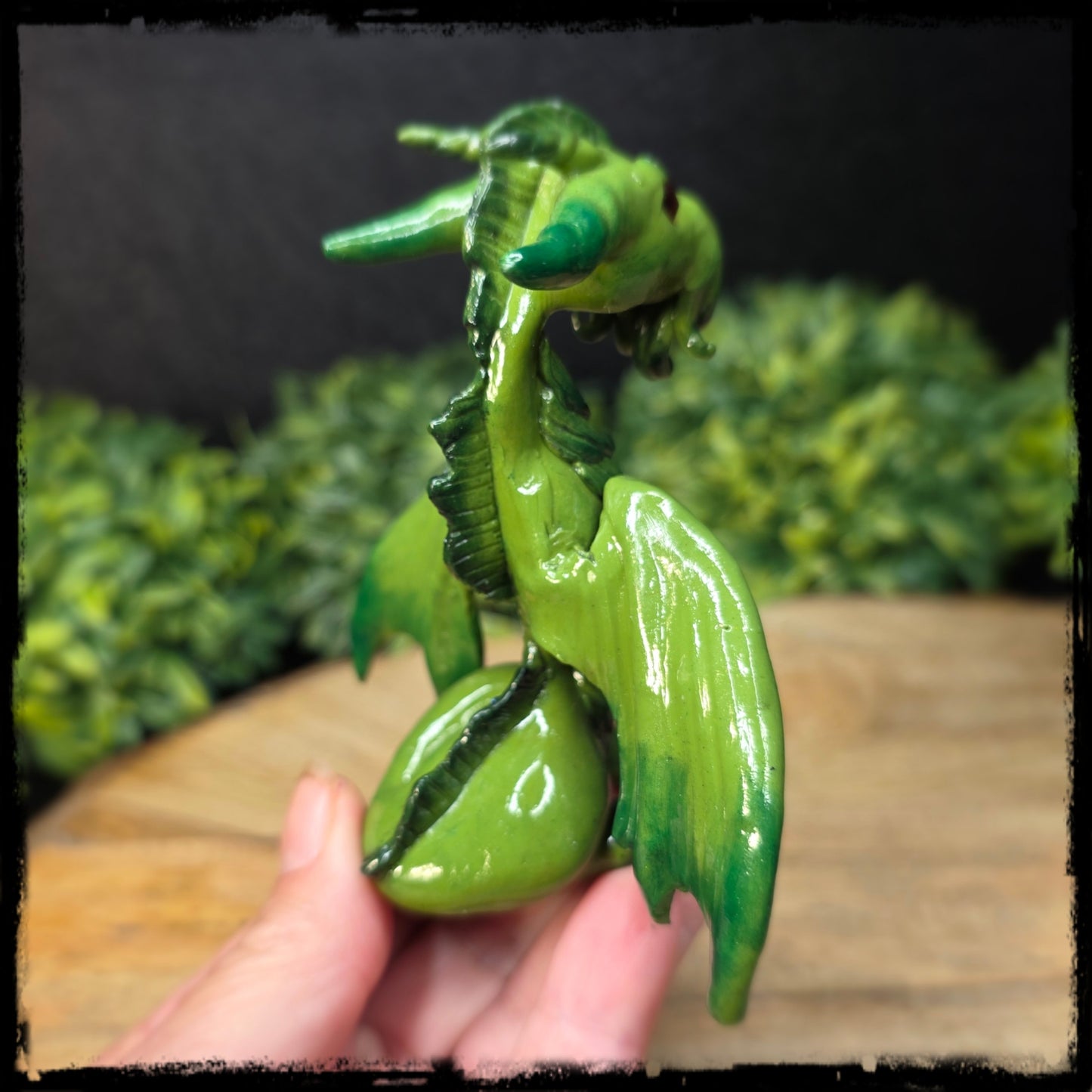 Rhovalthain - Original Hand Sculpted Polymer Clay Cthulhu Dragon