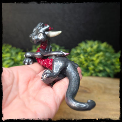 Crevon - Original Hand Sculpted Polymer Clay Dragon