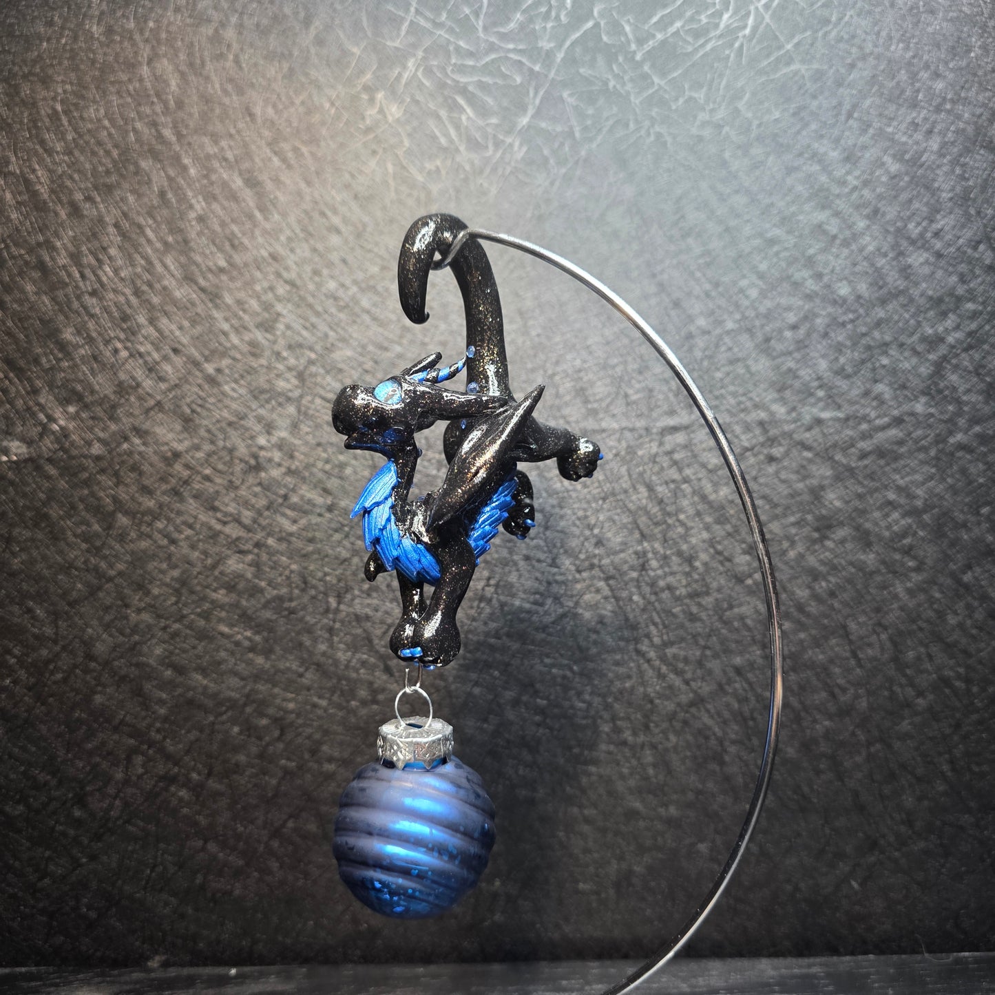 Omirick - Original Hand Sculpted Dragon with Ornament