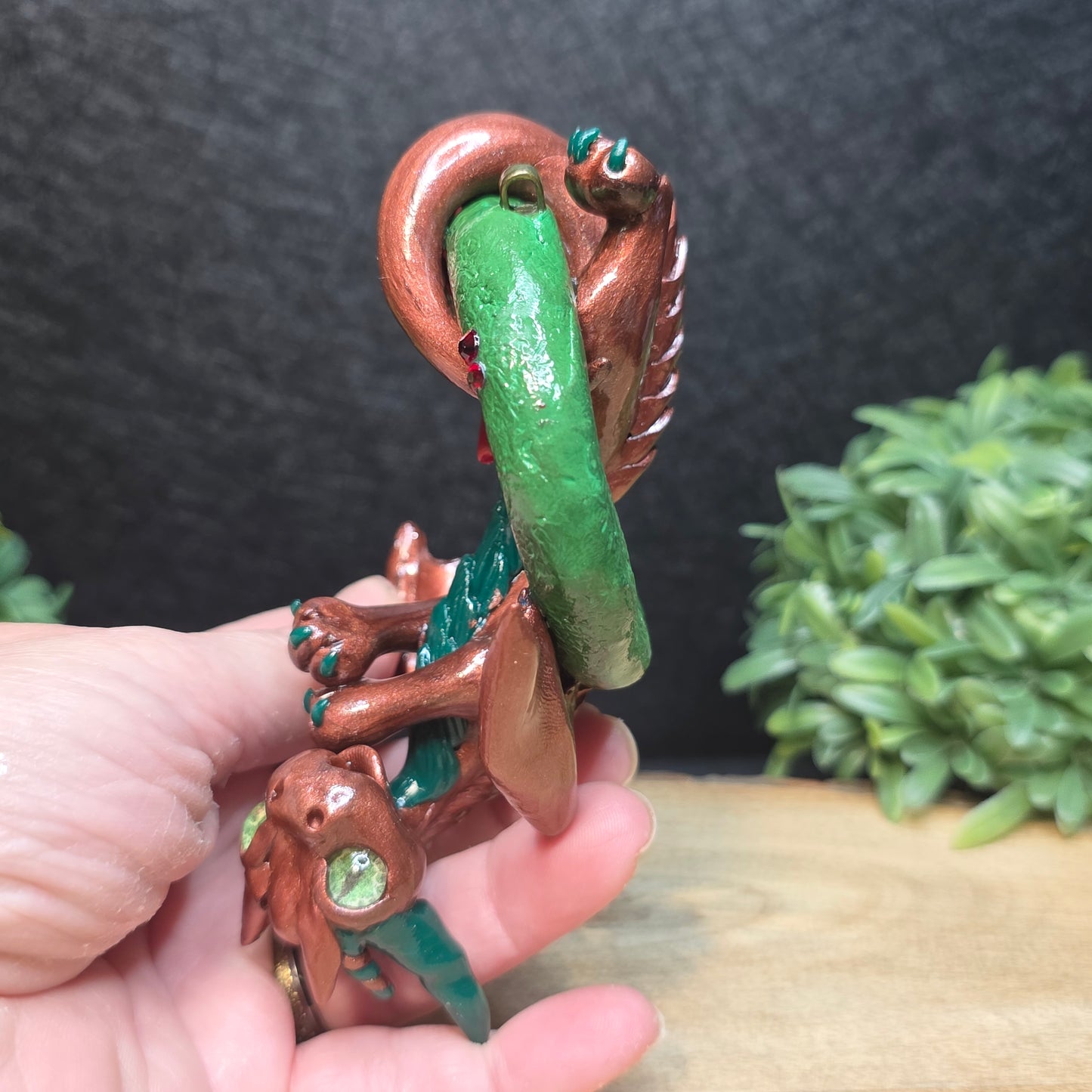 Maivere - Original Hand Sculpted Dragon Ornament