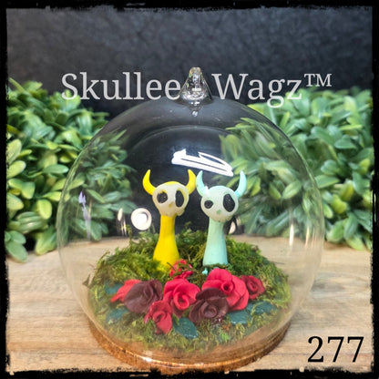 Skullee-Wagz™ Roses Skullees #277 ~ Skull Faces Glows In Dark