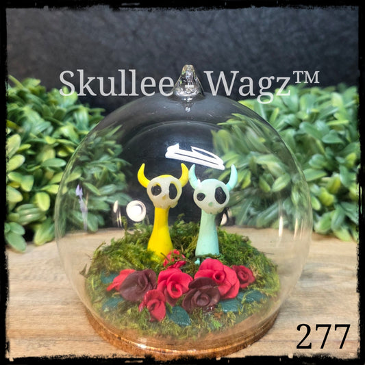 Skullee-Wagz™ Roses Skullees #277 ~ Skull Faces Glows In Dark