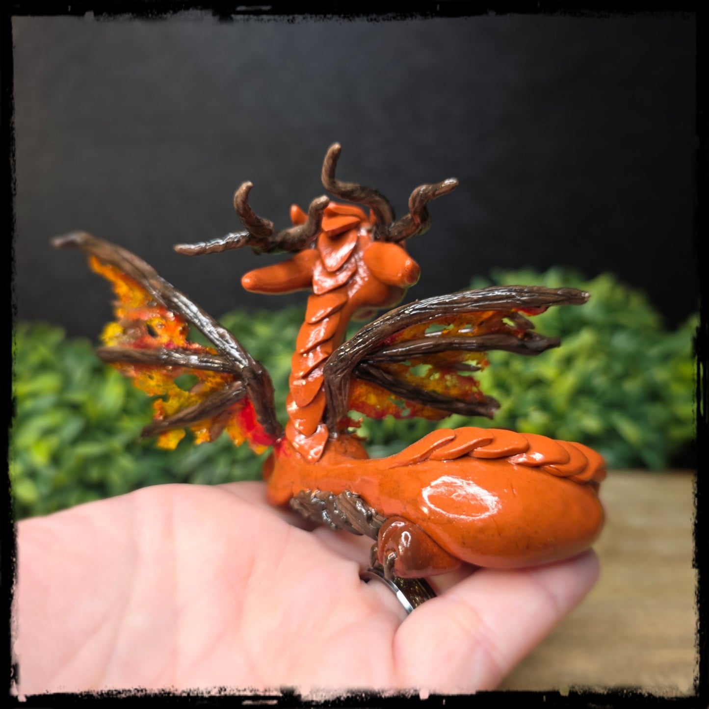 Norri - Original Hand Sculpted Polymer Clay Dragon