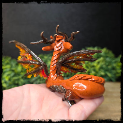 Norri - Original Hand Sculpted Polymer Clay Dragon