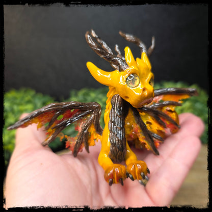 Eunvela - Original Hand Sculpted Polymer Clay Dragon