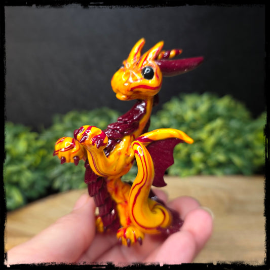 Adagar  - Original Hand Sculpted Dragon