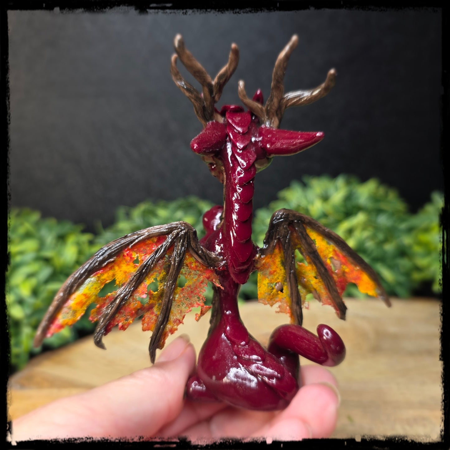 Solveurig - Original Hand Sculpted Polymer Clay Dragon