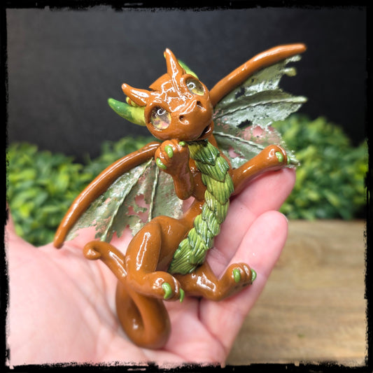Eresyn - Original Hand Sculpted Polymer Clay Dragon