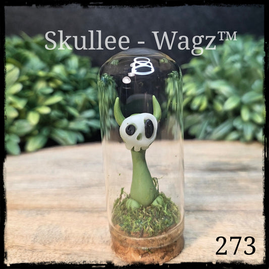 Skullee-Wagz™ #273 ~ Skull Face Glows In Dark