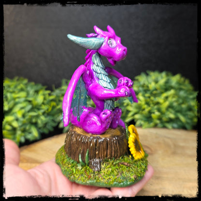 Xaine  - Original Hand Sculpted Dragon